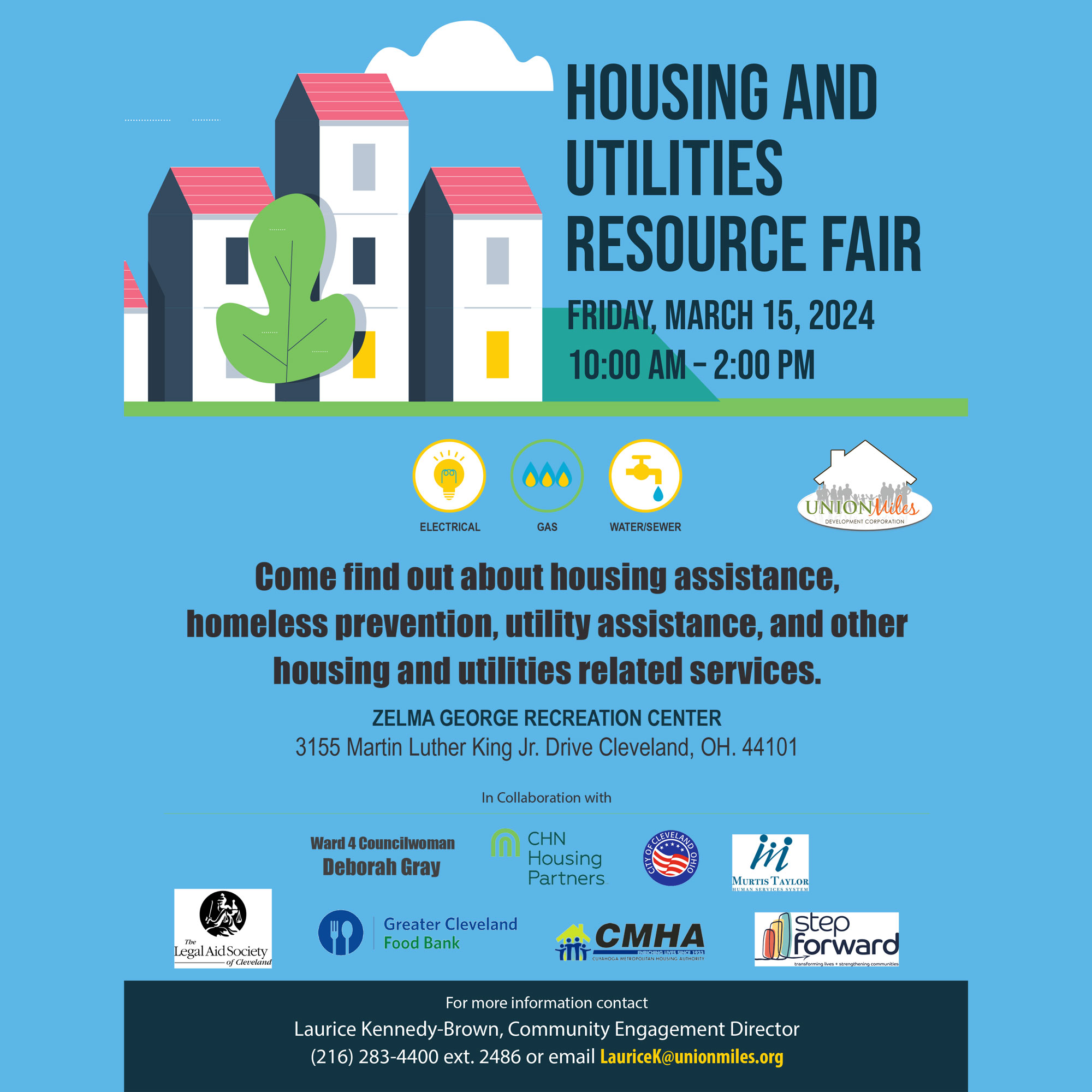 Housing and Utilities Resource Fair Mt Pleasant Baptist Church